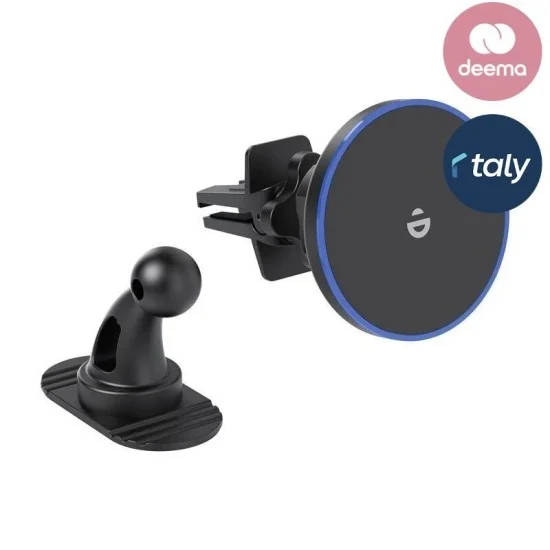 Choetech Mag Car Wireless Charger 15W Qi Charge for iPhone - Black